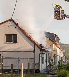 Wohnhaus brannte in Ilfeld (Foto: S. Tetzel)