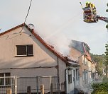 Wohnhaus brannte in Ilfeld (Foto: S. Tetzel)