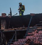 Wohnhaus brannte in Ilfeld (Foto: S. Tetzel)