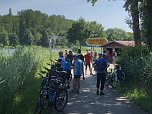 Endlich wieder auf Reisen - Nordh&auml;user auf Radtour durchs Emsland (Foto: Jens Zombik)