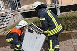 Defekte Waschmaschine f&uuml;hrte zu Feuerwehreinsatz (Foto: S. Tetzel)