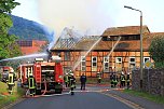 Großbrand in Bleicherode (Foto: S. Dietzel) Großbrand in Bleicherode (Foto: S. Dietzel)
