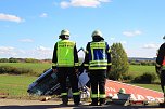 Unfall auf der A38 (Foto: S.Dietzel)