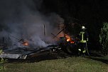 Feuer auf dem Campingplatz (Foto: S. Dietzel)