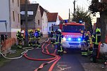Geb&auml;udebrand in Rodishain (Foto: S. Dietzel)