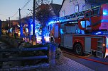 Geb&auml;udebrand in Rodishain (Foto: S. Dietzel)