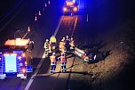 Unfall auf der A38 bei Werther (Foto: S.Dietzel)