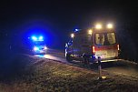Unfall bei Kleinfurra (Foto: S.Dietzel) Unfall bei Kleinfurra (Foto: S.Dietzel)