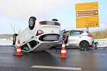 Unfall bei Buchholz (Foto: S.Dietzel) Unfall bei Buchholz (Foto: S.Dietzel)