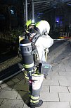 Feuerwehren im Einsatz an der Atrium-Passage (Foto: S. Dietzel)