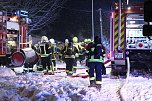 Dachstuhlbrand in Leimbach (Foto: S. Dietzel)
