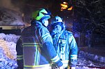 Dachstuhlbrand in Leimbach (Foto: S. Dietzel)
