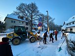 Räumungsarbeiten an der Bleiche (Foto: privat) Räumungsarbeiten an der Bleiche (Foto: privat)