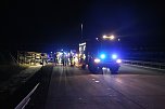 Unfall auf der Autobahn (Foto: S.Dietzel)