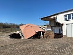 Erdfall am Salzagraben (Foto: Landratsamt Nordhausen) Erdfall am Salzagraben (Foto: Landratsamt Nordhausen)