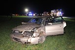 Unfall auf der Landstra&szlig;e (Foto: S. Dietzel)