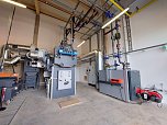 Biomasse-Heizkraftwerk in Betrieb genommen (Foto: J. Piper/ F. Bernsdorf)