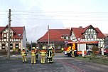 Gebäudebrand in Woffleben (Foto: S. Dietzel) Gebäudebrand in Woffleben (Foto: S. Dietzel)
