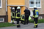Gleich zwei Eins&auml;tze hatte die Feuerwehr gestern in Bleicherode zu absolvieren (Foto: S. Dietzel)