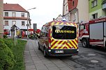 Gleich zwei Eins&auml;tze hatte die Feuerwehr gestern in Bleicherode zu absolvieren (Foto: S. Dietzel)