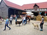 Ferien auf dem Erlebnisbauernhof Kleinberndten (Foto: Landleben e.V.) Ferien auf dem Erlebnisbauernhof Kleinberndten (Foto: Landleben e.V.)