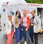 Eine "coole" Pause auf dem Petersberg (Foto: Daniela Kanngie&szlig;er)