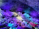 World of Lights in der Barbarossah&ouml;hle (Foto: Peter Blei)