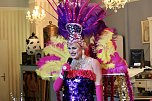 Glamour&ouml;se Travestie-Show im Cafe`Sahne in Nordhausen (Foto: Eva Maria Wiegand)