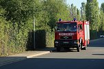 Die Nordh&auml;user Wehren wurden heute Vormittag zum Firmengel&auml;nde der Feuer powertrain gerufen (Foto: agl)