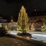 Nordhausen in weihnachtlichem Glanz (Foto: P.Blei)