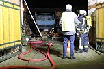 Brand in Rehungen (Foto: S. Dietzel)