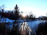 Winterspaziergang am Rosenteich (Foto: Peter Blei)