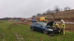 Mehrere Verletzte bei Unfall (Foto: Feuerwehr Harztor) Mehrere Verletzte bei Unfall (Foto: Feuerwehr Harztor)