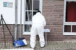 Polizei ist vor Ort zur Spurensicherung (Foto: S.Dietzel)
