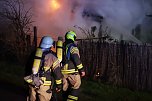 Gartenlaubenbrand in Nordhausen  (Foto: Lukas M&uuml;hlhause)