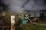 Gartenlaubenbrand in Nordhausen  (Foto: Lukas M&uuml;hlhause)