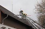 Dachstuhlbrand in Heringen  (Foto: S.Dietzel)