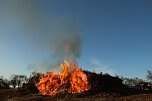 Osterfeuer bei Krimderode (Foto: agl) Osterfeuer bei Krimderode (Foto: agl)