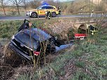 Unfall bei Gro&szlig;wechsungen (Foto: S.Dietzel)