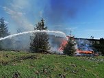 Waldbrand im Birkenmoor (Foto: Fotos: Freiwillige Niedersachswerfen , Freiwillige Feuerwehr Ilfeld/Wiegersdorf / Silvio Dietzel) Waldbrand im Birkenmoor (Foto: Fotos: Freiwillige Niedersachswerfen , Freiwillige Feuerwehr Ilfeld/Wiegersdorf / Silvio Dietzel)
