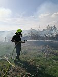 Waldbrand im Birkenmoor (Foto: Fotos: Freiwillige Niedersachswerfen , Freiwillige Feuerwehr Ilfeld/Wiegersdorf / Silvio Dietzel) Waldbrand im Birkenmoor (Foto: Fotos: Freiwillige Niedersachswerfen , Freiwillige Feuerwehr Ilfeld/Wiegersdorf / Silvio Dietzel)