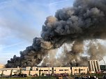 Rettungsarbeiten an der Bäckerei in Bleicherode (Foto: S.Dietzel) Rettungsarbeiten an der Bäckerei in Bleicherode (Foto: S.Dietzel)