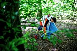 Aufr&auml;um-Aktion der Humbolt-Sch&uuml;ler im Stadtpark (Foto: Christoph Keil)