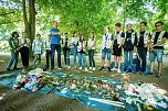 Aufr&auml;um-Aktion der Humbolt-Sch&uuml;ler im Stadtpark (Foto: Christoph Keil)