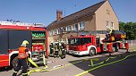 Die Feuerwehr in Harztor probte am Wochenende den Ernstfall (Foto: Feuerwehr Harztor)