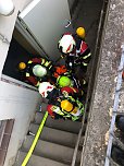 Die Feuerwehr in Harztor probte am Wochenende den Ernstfall (Foto: Feuerwehr Harztor)