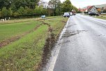 Fahranfängerin rutscht auf eine Kuhweide (Foto: Silvio Dietzel) Fahranfängerin rutscht auf eine Kuhweide (Foto: Silvio Dietzel)