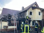 Brand in G&uuml;nzerode (Foto: S.Dietzel)