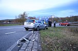 Unfall heute Nachmittag an der Flarichs&uuml;hle (Foto: S.Dietzel)