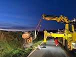 Traktorunfall bei Steigerthal gestern Nachmittag (Foto: S.Dietzel)